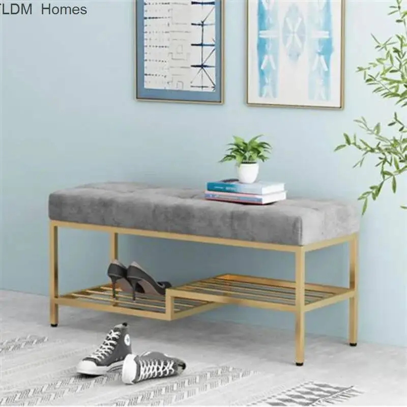 

Металлическая тумба-органайзер для обуви с сиденьем, стеллаж для прихожей, скамья для переобувания, мебель для хранения обуви