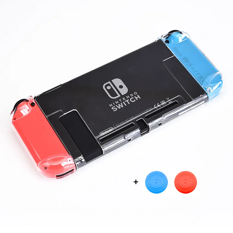DATA FROG 透明保護ケース互換性 - Nintendo Switch ハードシェルプロテクターカバースキン Nintendo Switch アクセサリー用