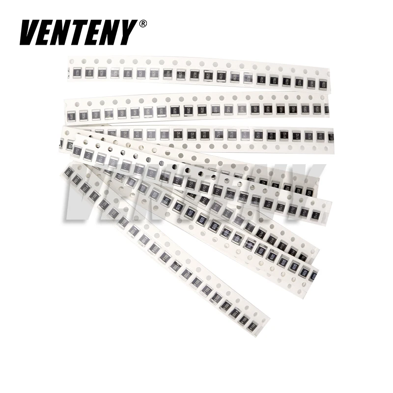 200PCS 1% 1210 SMD resistor assorted kit set 10 valueX20pcs=200pcs 0R82 0R75 R68 R560 0R50 R47 R33 R22 R150 R100