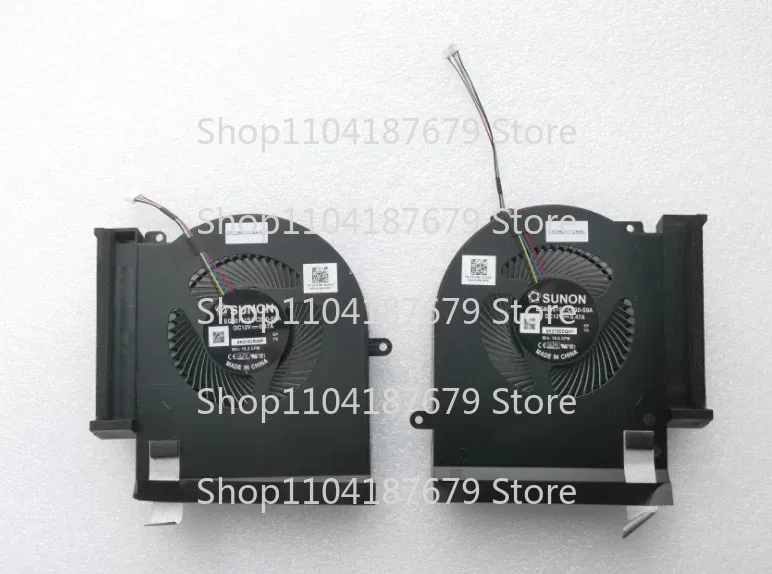 1pcs CPU GPU Cooling Fan For DELL Alienware Area 51M RTX 2060 BSM1012MD 05CC81 05C68F