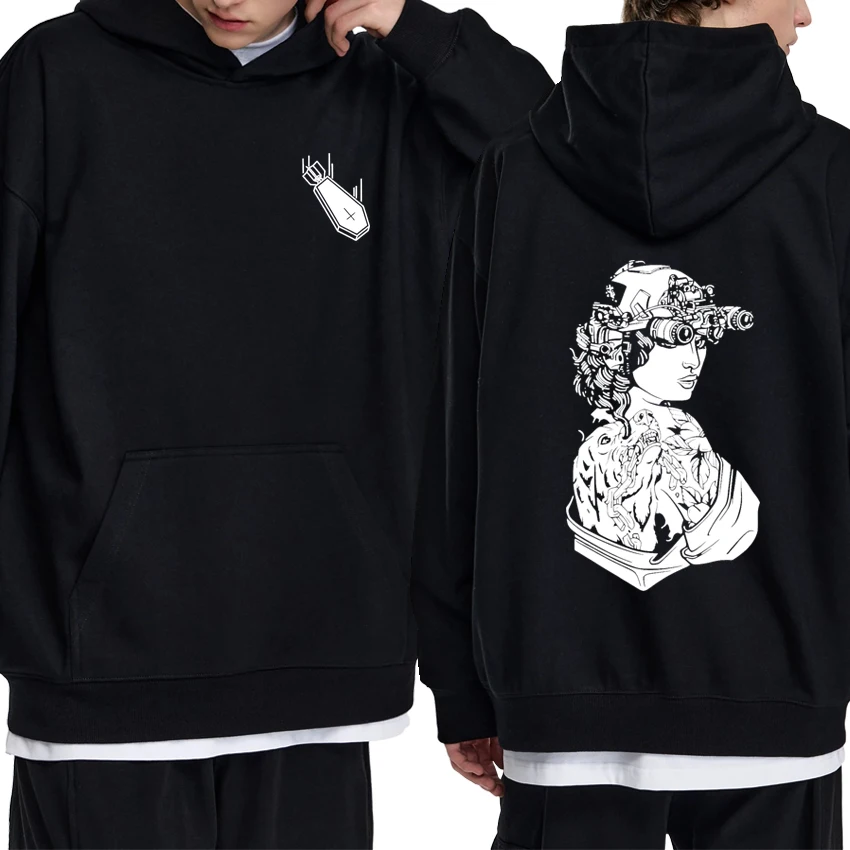 

Hot Sale Forward Observations Group Death Skeleton print Hoodie 2025 Men women hip hop punk Sweatshirt Unisex Fleece streetwear