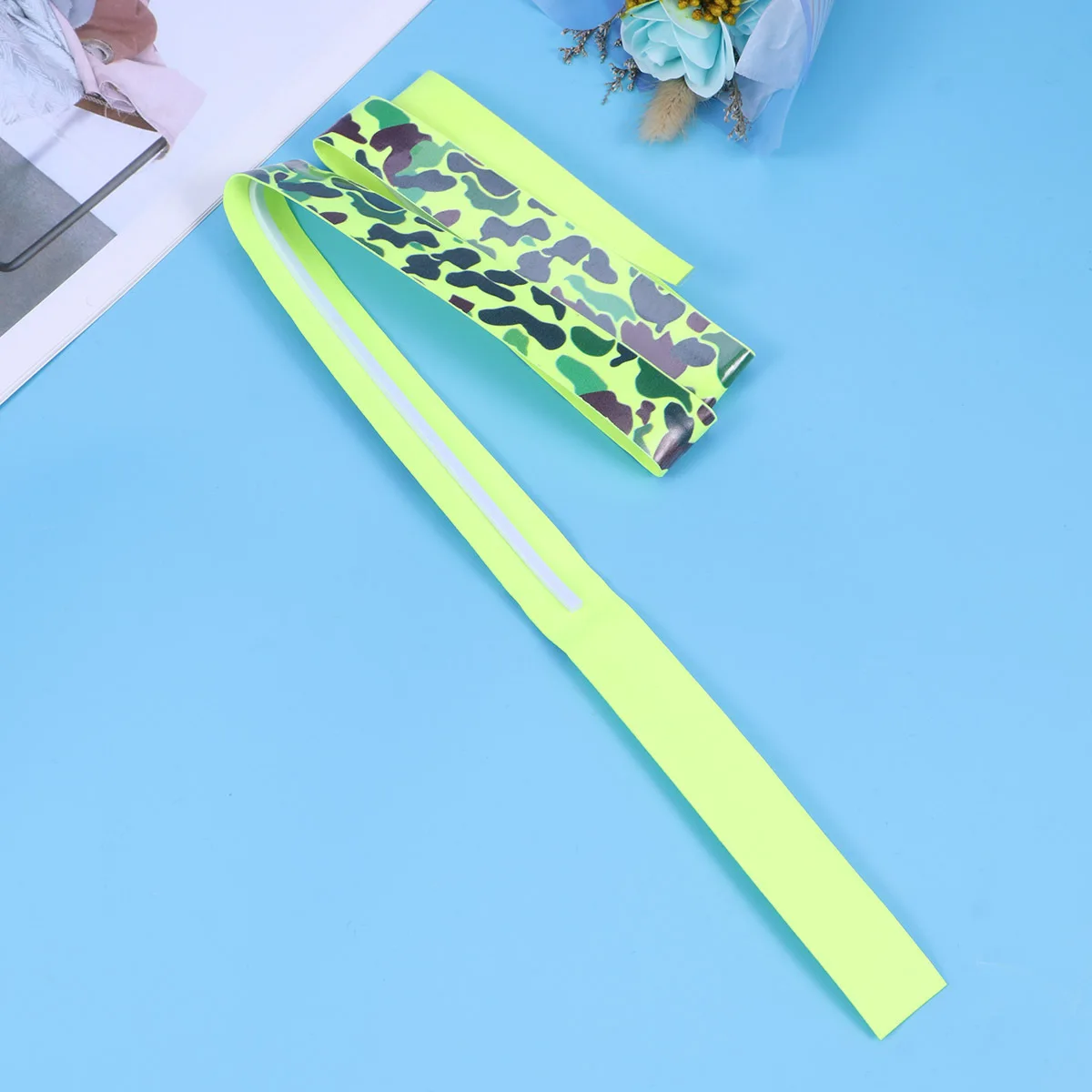 تنس مضرب بدمنتون شريط لحام Overgrip المضادة للانزلاق لينة بولي يوريثان امتصاص الرطوبة التفاف للرياضة قصبة صيد خشبية القفز حبل الأخضر #1