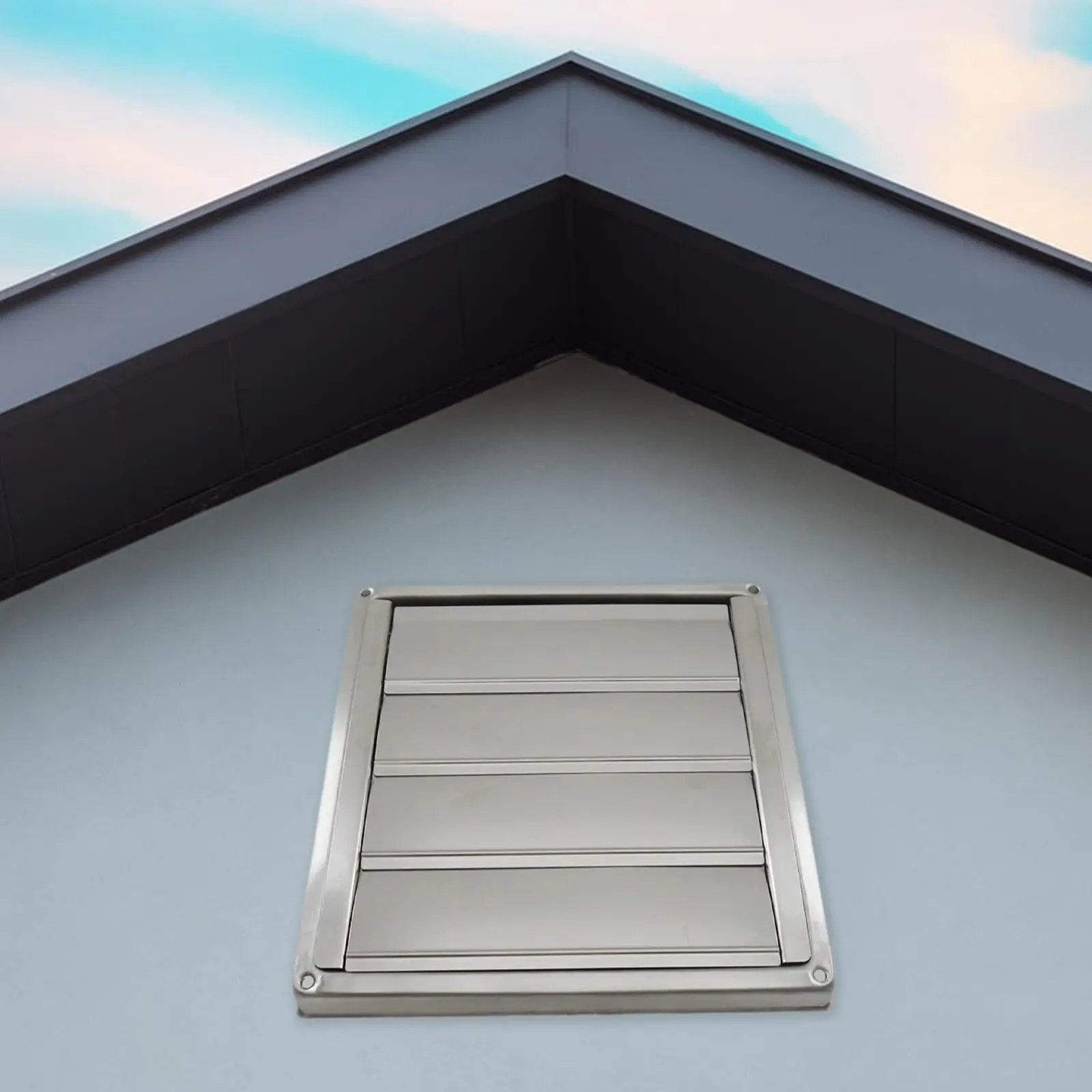 

Louvered Vents Square Ventilation Grille for House Ventilation Exterior Door