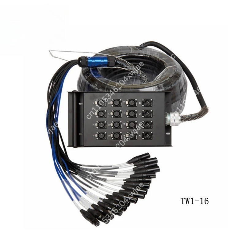 8-32 Channel 30M XLR Snake Cable Multi-Core Audio Stage Box for Live Sound Recording Studio