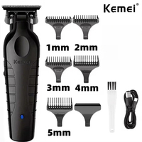 Kemei 2299 Electric Hair Clippers Man Professional Precision Adjustment Cordless Beard/Hair Trimmer Rechargeable Haircut Machine