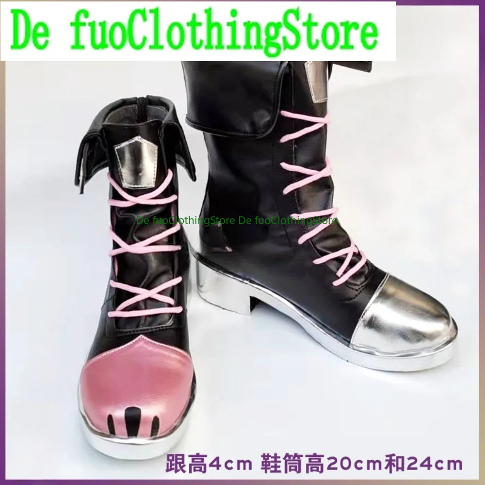 Game Role-playing Shoes Anime Game Ladies Halloween Celebration Party Custom Boots