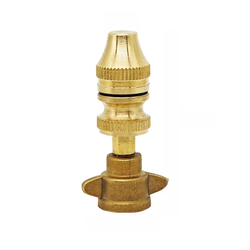 Adjustable High Pressure Brass Mist Nozzle for Field Spraying Systems and Manual Backpack Sprayer Compatibility