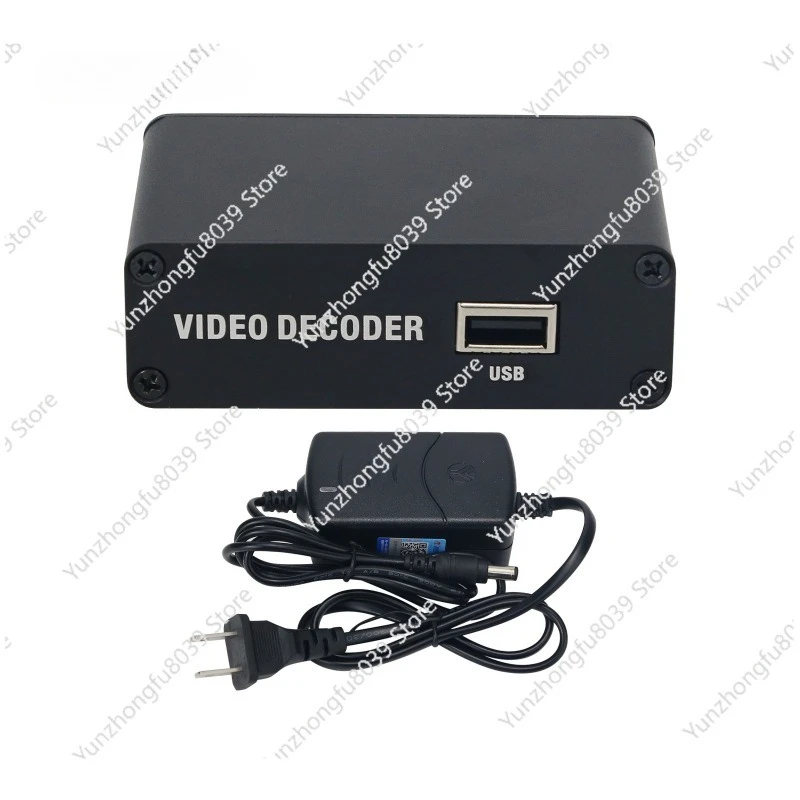 H.265 Network Video Decoder RTMP HDMI-compatible HD 1080P IPTV Decoder with USB Decoding RTSP 4K H.264