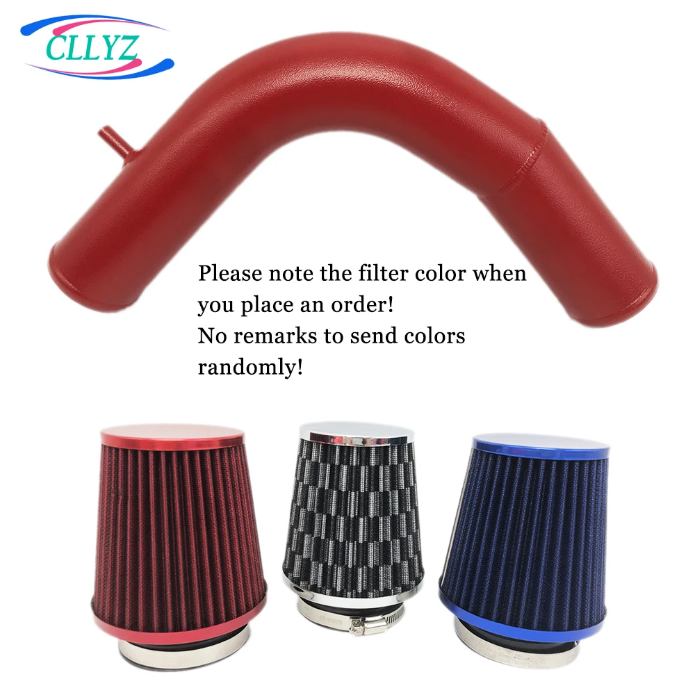 CLLYZ Air Intake System Aluminum Alloy Red Turbo Cold Air Intake High Performance for Golf 7 1.4T 8th Scirocco Sagitar Lavida