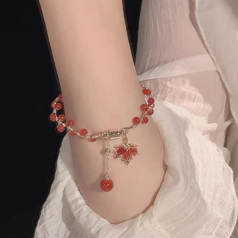 Cosplay Bracelet Women Chinese Style Retro Pendant Beads Bracelets Fashion Unique Exquisite Charm Bracelet Jewelry Accessories image 5