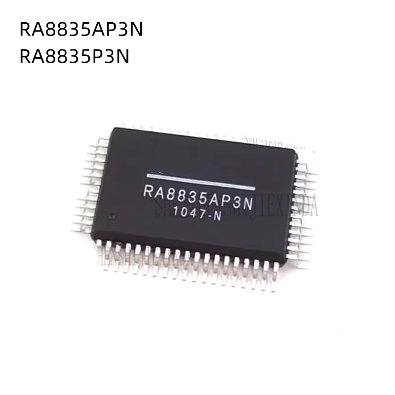 

2Pcs/Lot RA8835AP3N RA8835P3N RA8835 QFP-60 New Original chip