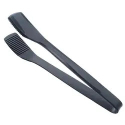28cm Meal Food Clip BBQ Non-Stick Pan Adjustable Opening Long Handle Grip Food Tong Kitchen Utensil