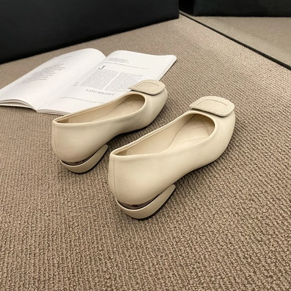 Weiche Lederschuhe mit weicher Sohle aus Kuhsehnen, Frühling/Herbst, Damenlederschuhe, festliche Damenschuhe für Sommer, Hochzeit, Bankett, Muttertag – Detail 11