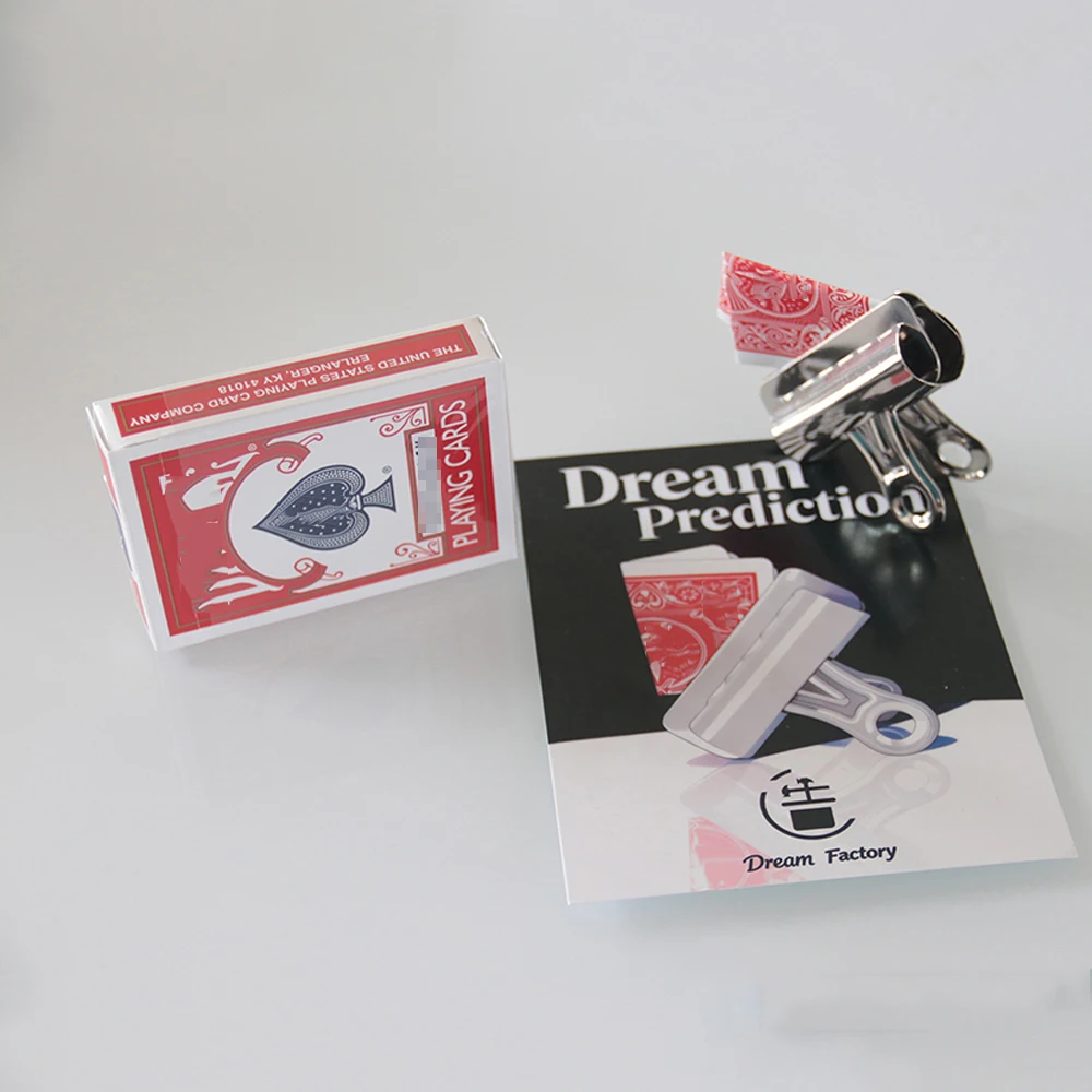 dream-prediction-magic-tricks-close-up-illusions-gimmicks-mentalism-props-thought-of-card-effect-predict-the-selected-card-magia
