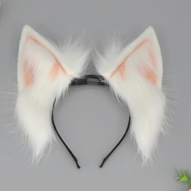 Bandeau oreilles chat mignon, oreilles dynamiques, Costume fête Cosplay chaton d'halloween 6XDA