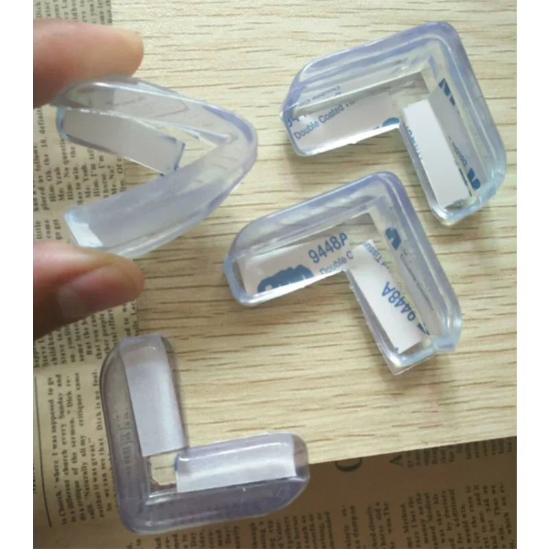 Anti-collision Glass Table Protection Clear Rubber Furniture Table Desk Corner Edge Cushion Guard Protector Baby Cover