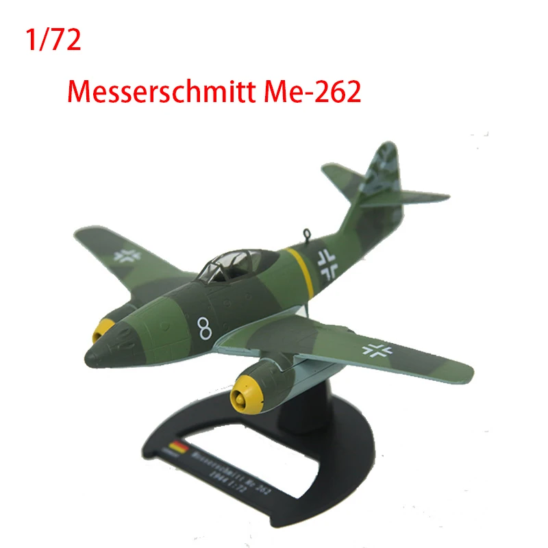 Diecast Airplane Model 1:72 Scale Messerschmitt Me-262 262 1 สำหรับผู้ชื่นชอบการเก็บของและนักสะสมยนต์ทหาร