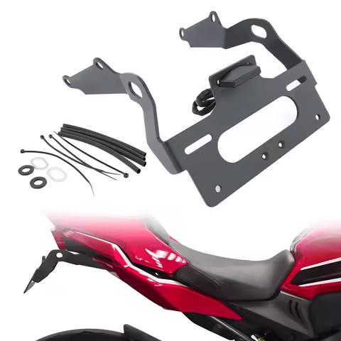 For Honda CBR650R CB650R 2021-2025 CB1000 Hornet 2025 License Registration Plate Holder Bracket Rear Tail Tidy Fender Eliminator