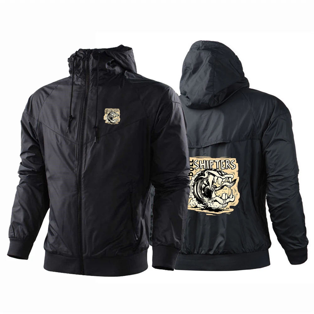 Left 4 Dead Bull Shifters 2025 New Jacket Men's Hooded JacketAutumn Coat Jacket Men's Windproof Outdoor Windproof Jacket