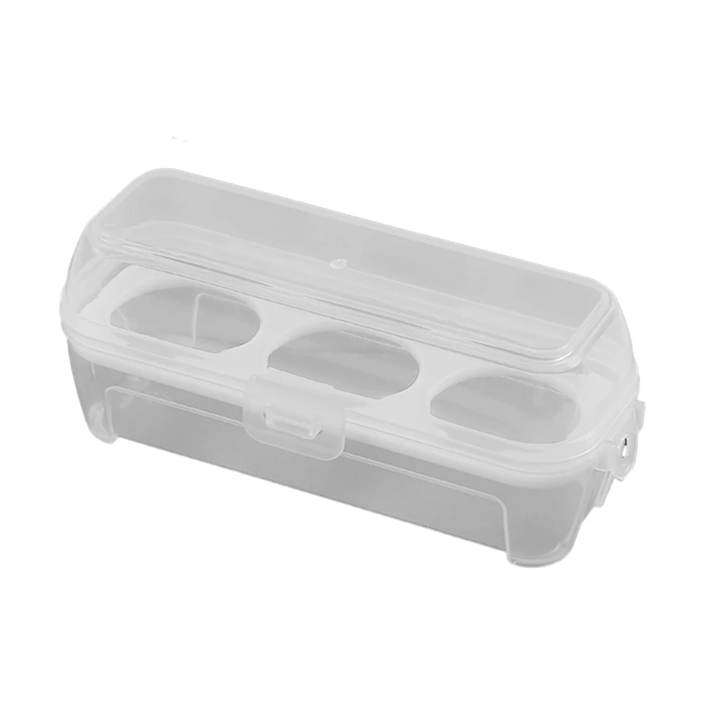 Individual Compartment Outdoor Camping Picnic Egg Container Hold Vegetables Clear Visibility Hanging Hole Large Capacity