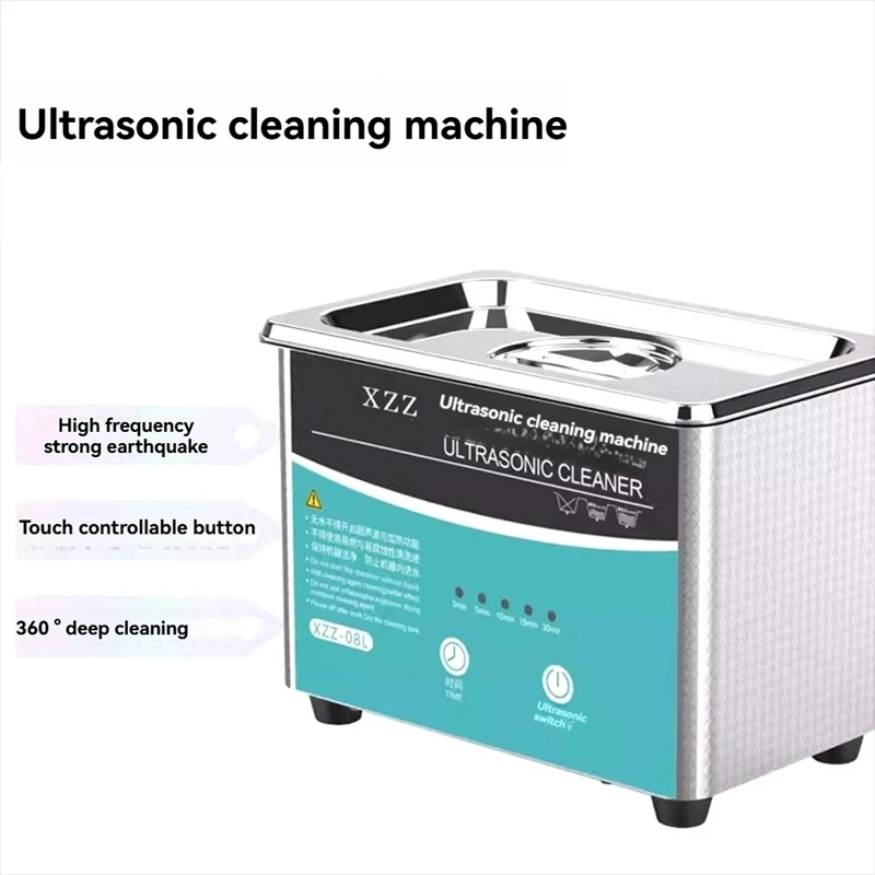 Ultrasonic Cleaning Machine Mobile Motherboard Maintenance Cleaning Glasses Industrial Parts Cleaning Machine US Plug-Y48A
