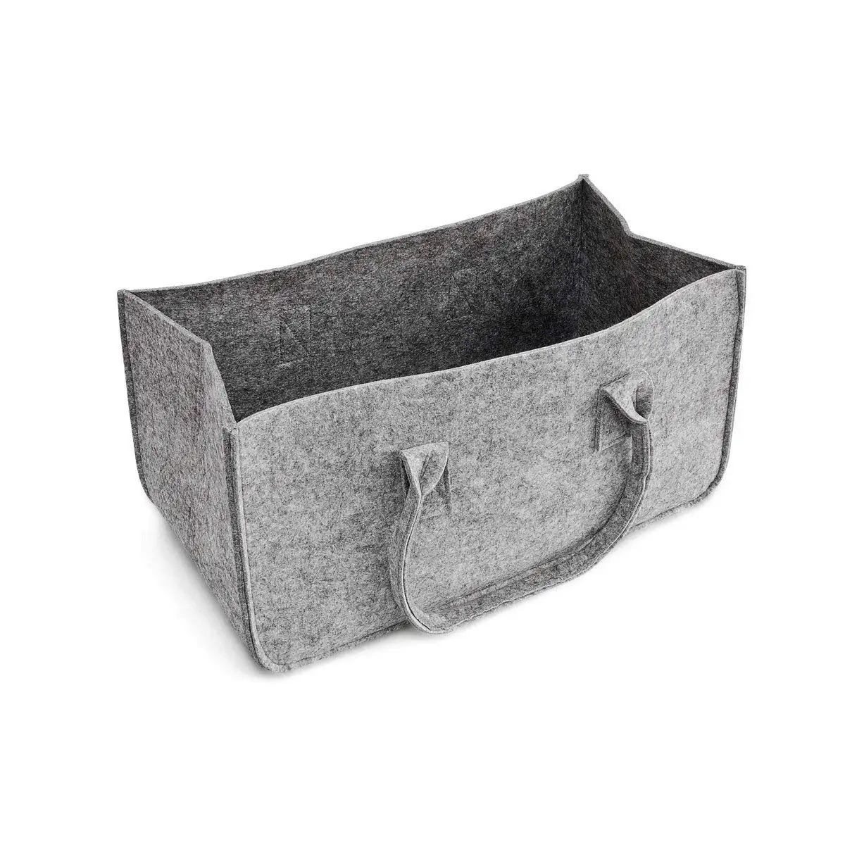 

Felt Purse, Felt Storage Bag Large Capacity Casual Shopping Bag - Gray