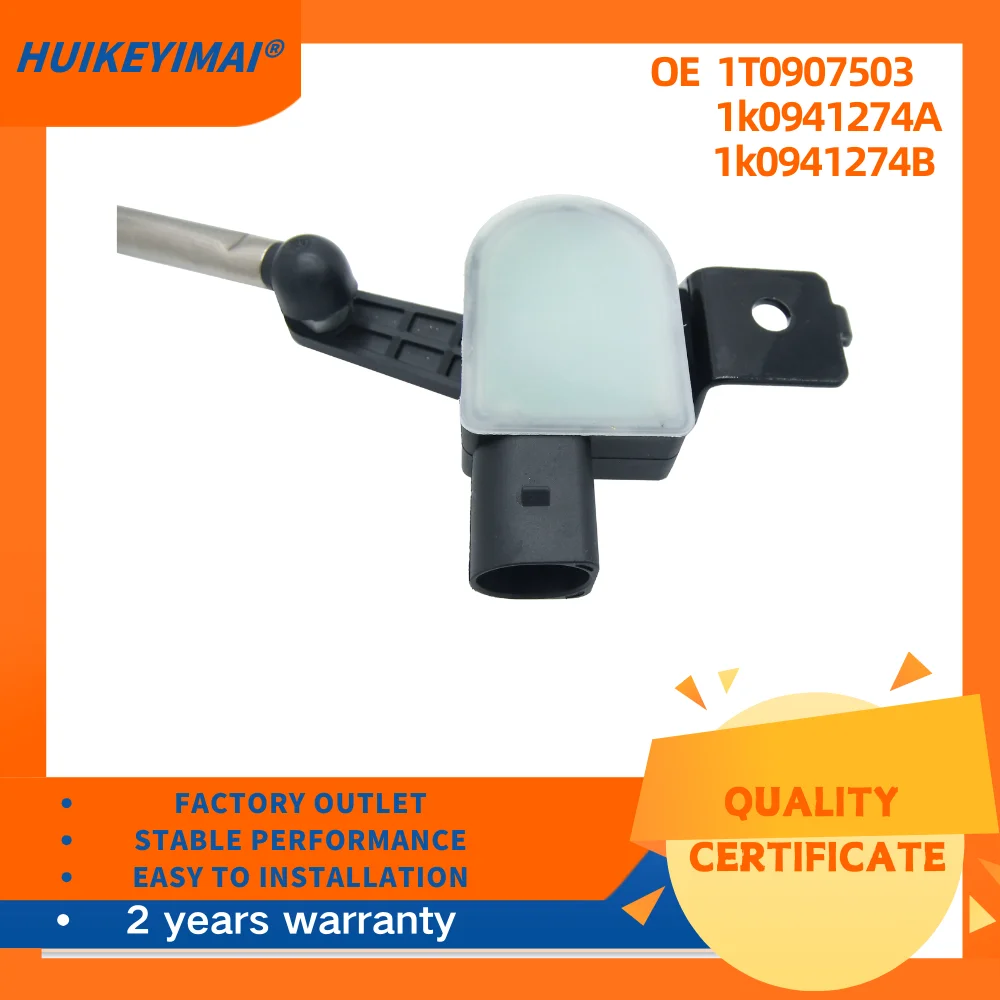 1T 0907503   1k 0941274 Un 1k 0941274 B Sensor de nivel de suspensión de altura delantera izquierda derecha de 4 pines para Audi A6 C6 S6 RS6