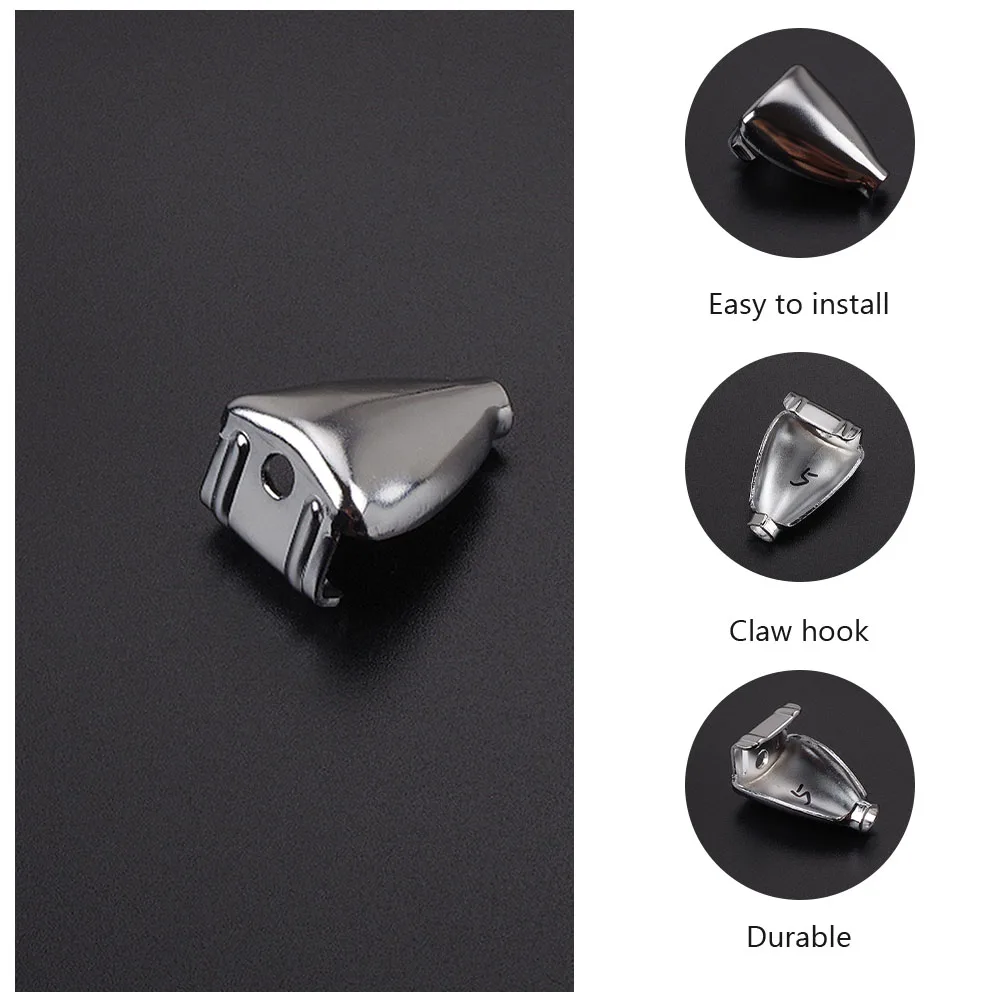 

2pcs Metal Drum Claw Hook Iron Mount For Bass Snare Replacement Parts Durable Hardware Accessories Hook Strong Hold Long Lasting