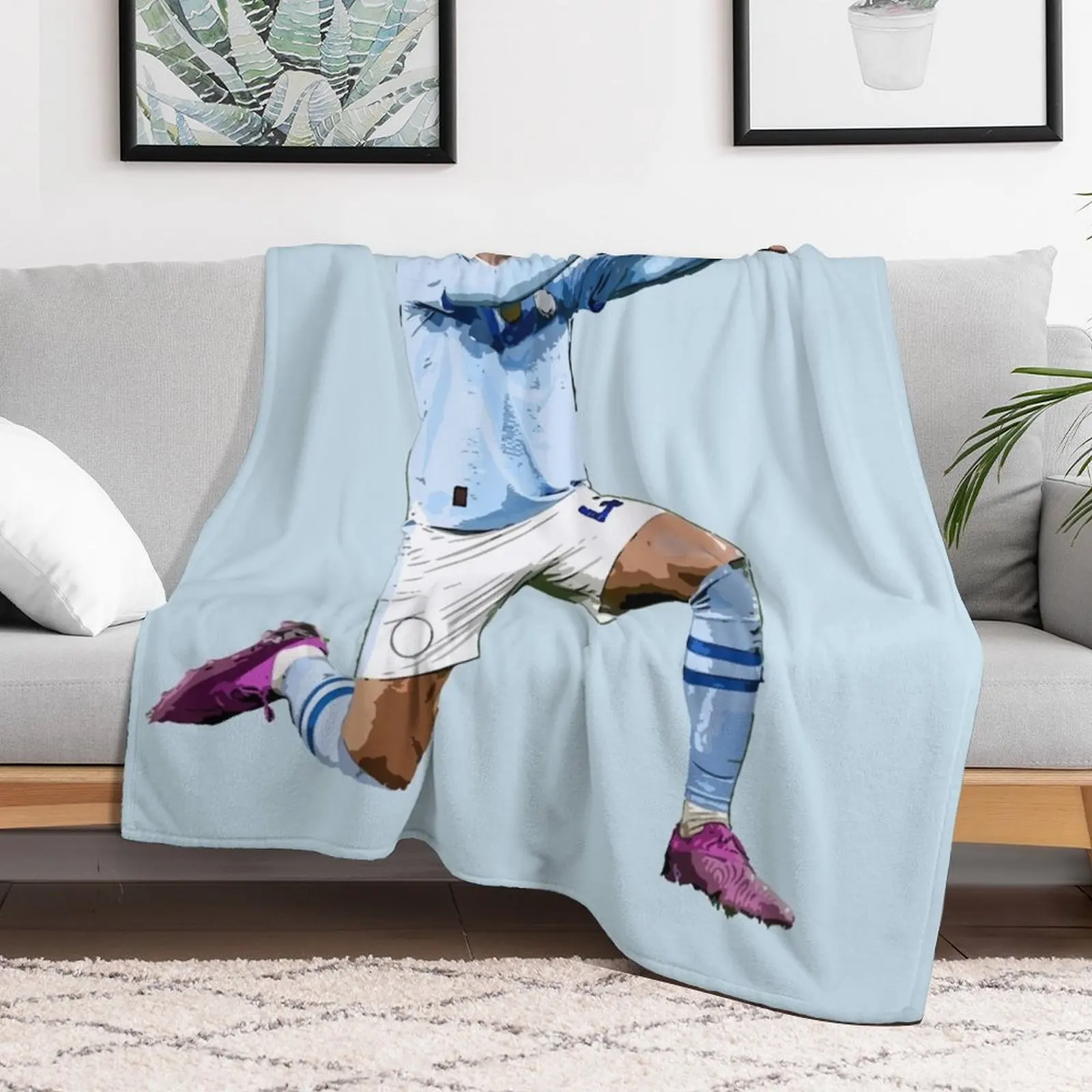 Phil Foden Throw Blanket Luxury Thicken Soft Beds Sofa Quilt Blankets