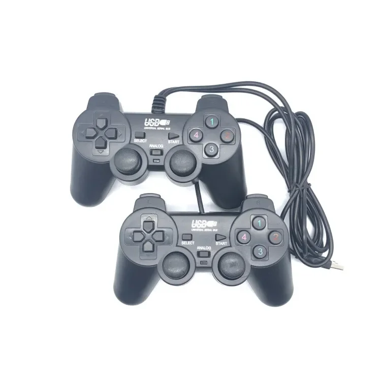 208 USB Wired Game Controller For PC Computer Gamepad