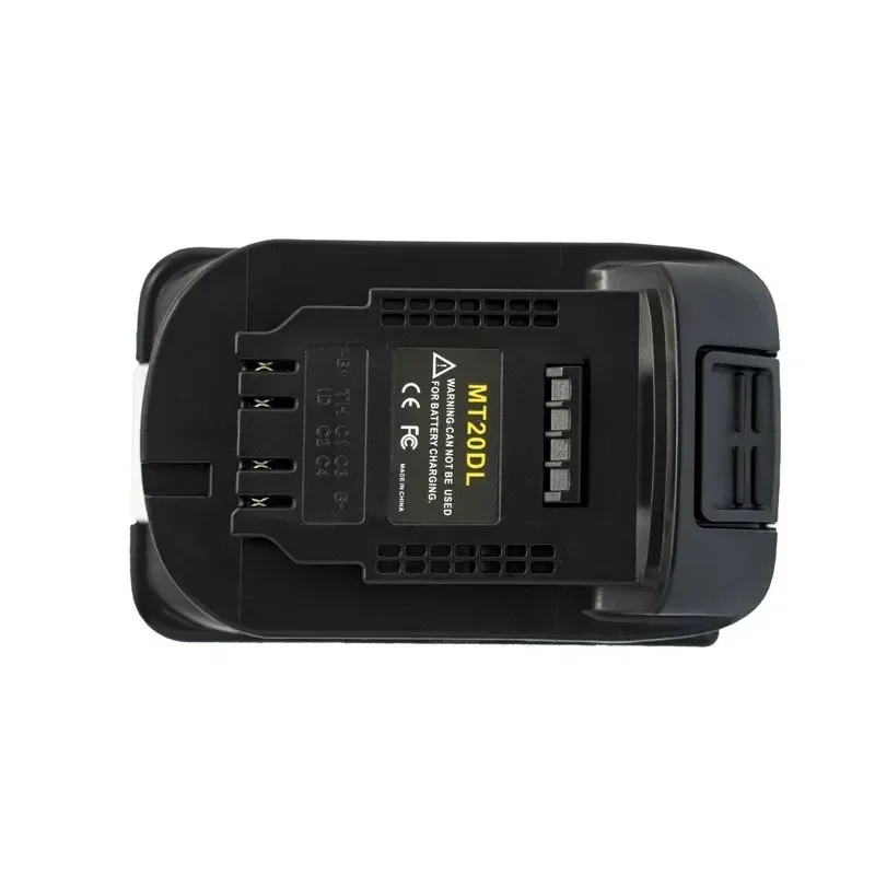 Do konwersji akumulatorów Makita na akumulatory litowo-jonowe Dewalt Bl1830 Bl1860 Bl1815 do narzędzi Dewalt MT20DL konwerter akumulatorów — zdjęcie produktu 5