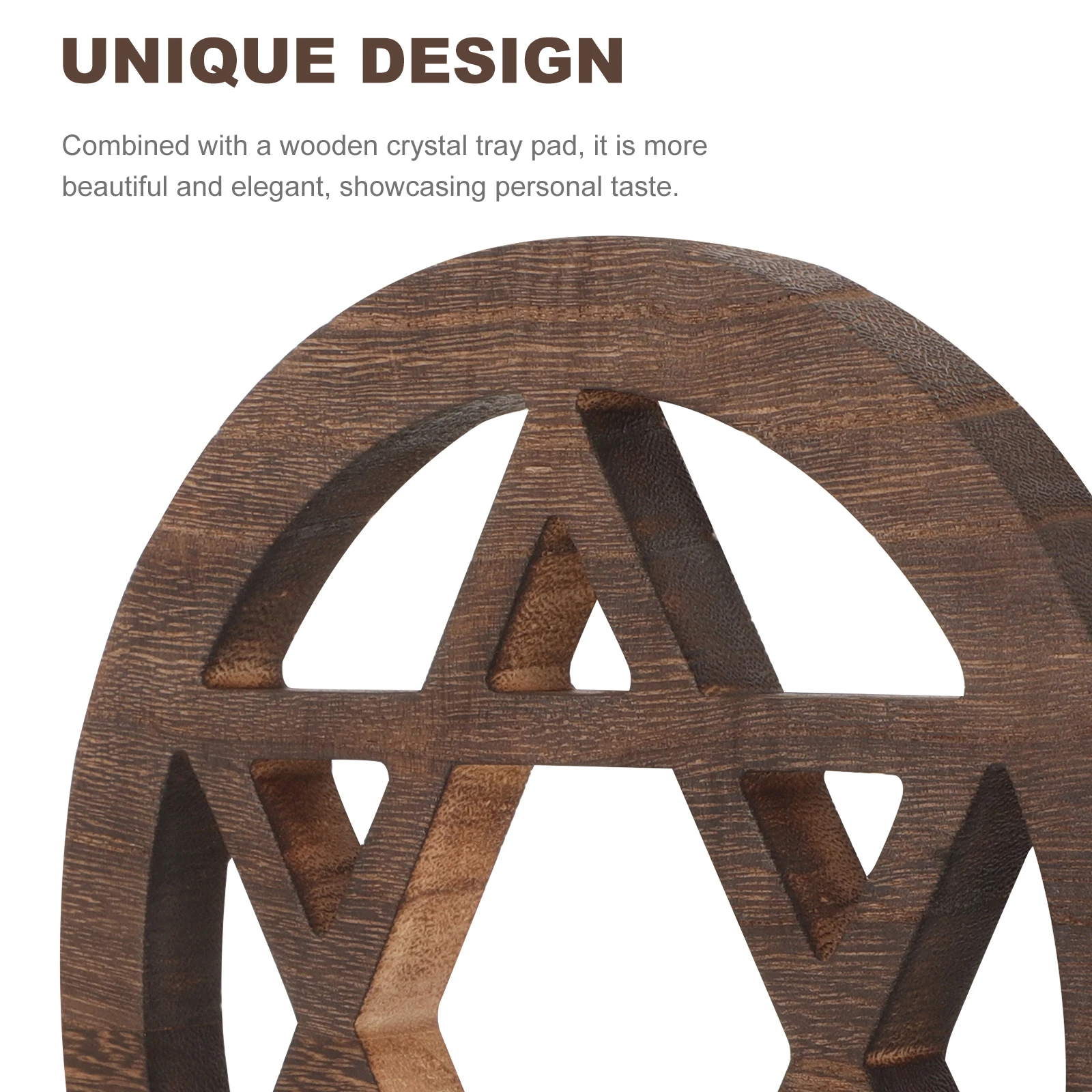 

Wooden Altar Ornament Rustic Altar Tile Decor Wall Art Sacred Room Decoration Retro Style Wooden Carving Ceremony Decor