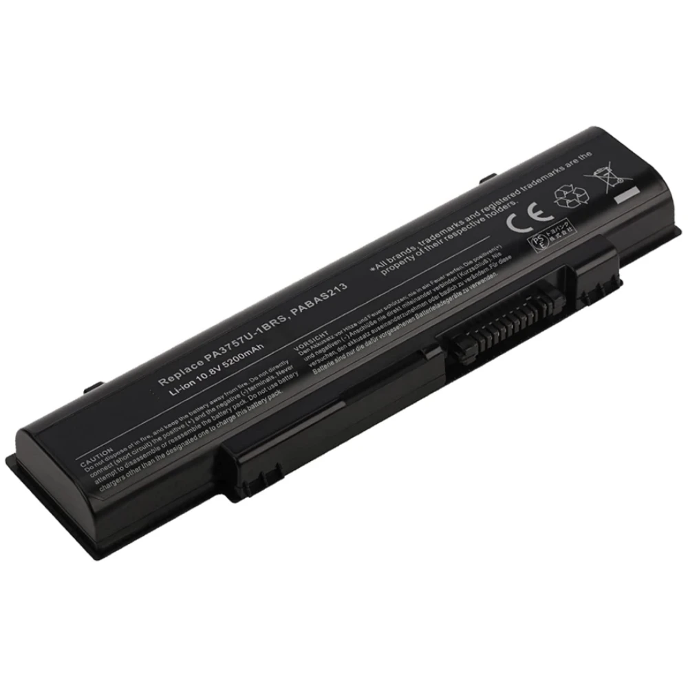 New PA3757U-1BRS PABAS213 Laptop Battery For Toshiba Dynabook Qosmio T750 V65 F60 F750 10.8V 48WH 5200MAH