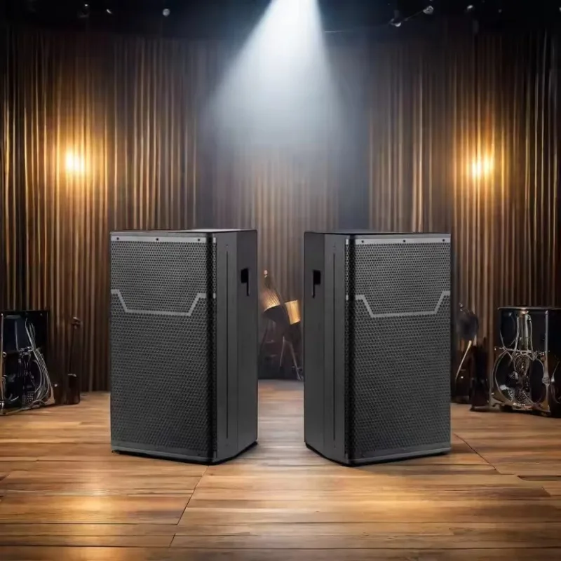 Powered Professional Audio Speaker Amplifier System Stage Performance Music Sound Equipment