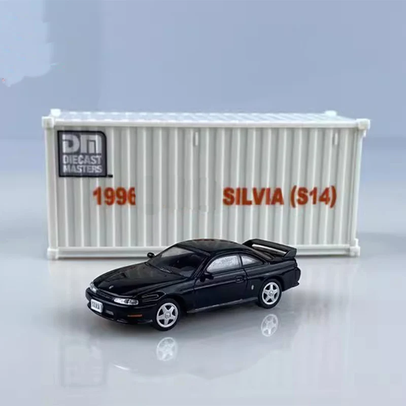 

Коллекционная модель DM Diecast Original 1:64, литая под давлением, 1999 SILVIA S14, миниатюрная игрушечная машинка, классическая имитационная модель, хобби и коллекционирование, сувенир, подарок