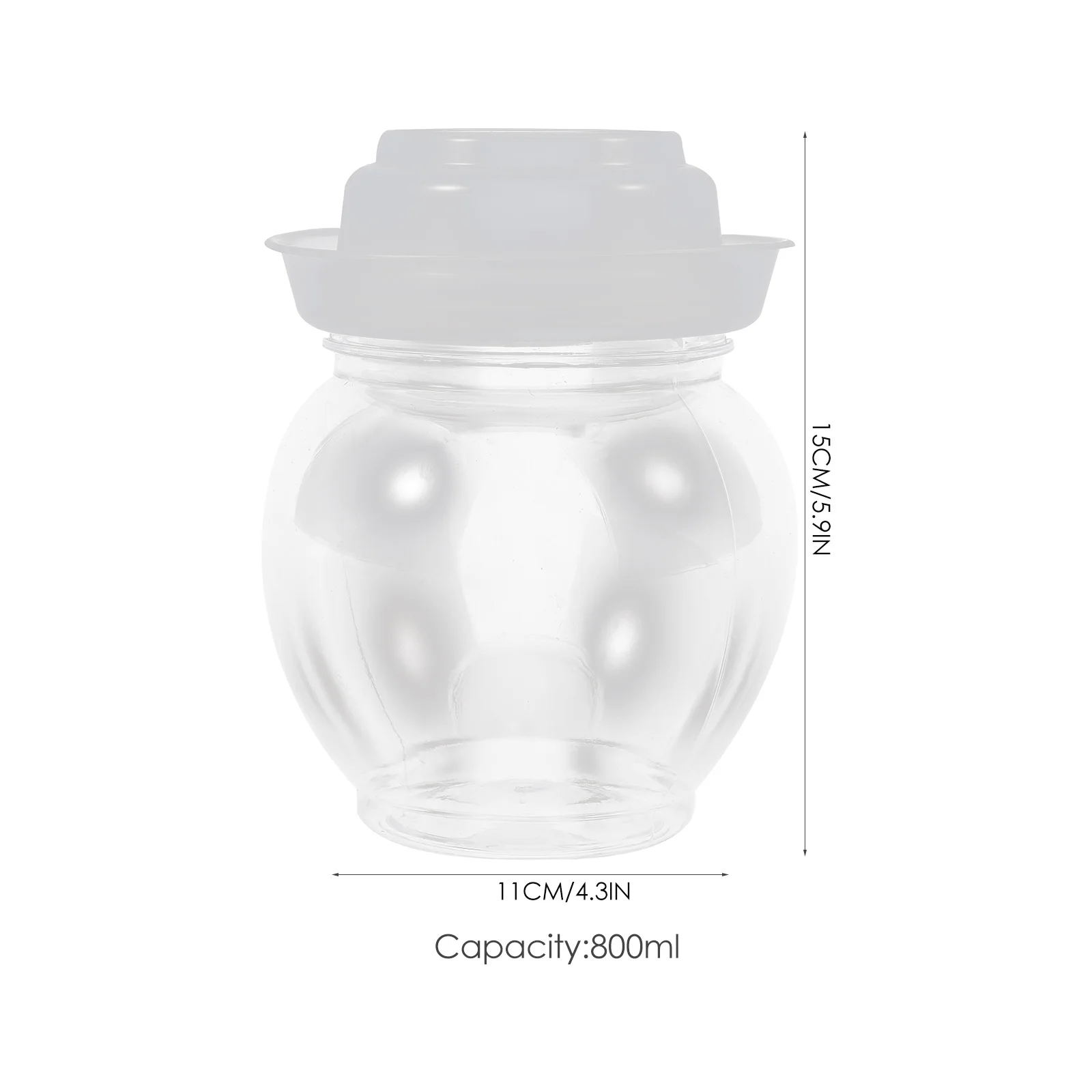 

Fermentation Large Capacity Vegetable Storage Airtight Household Plastic Food Storage Kitchen Fermenting Container