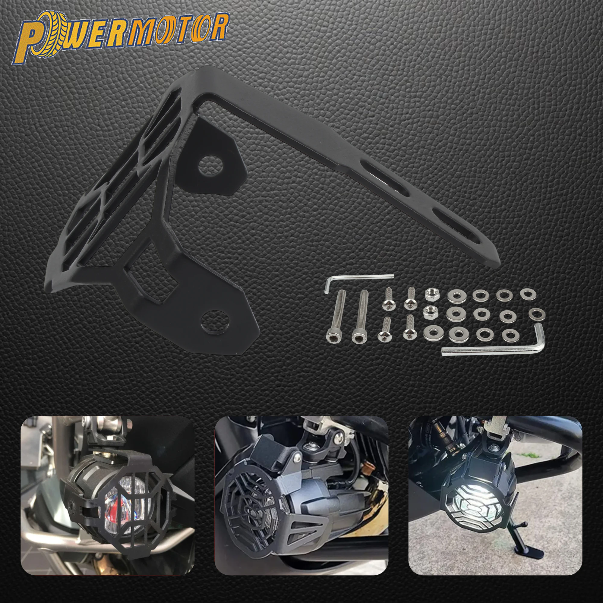 

For BMW Motorcycle Fog Light Protector Grille R1200GS R1250GS F800GS ADV GS LC Auxiliary Light Driving Lamp Guard Accessories