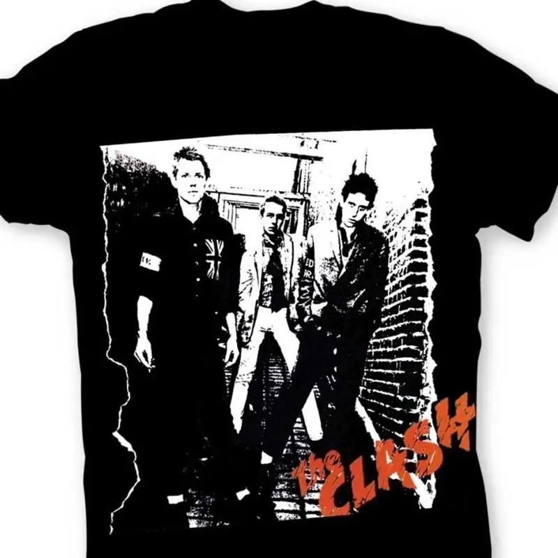 The Clash band T-shirt Black Short Sleeve All Sizes S to 5Xl