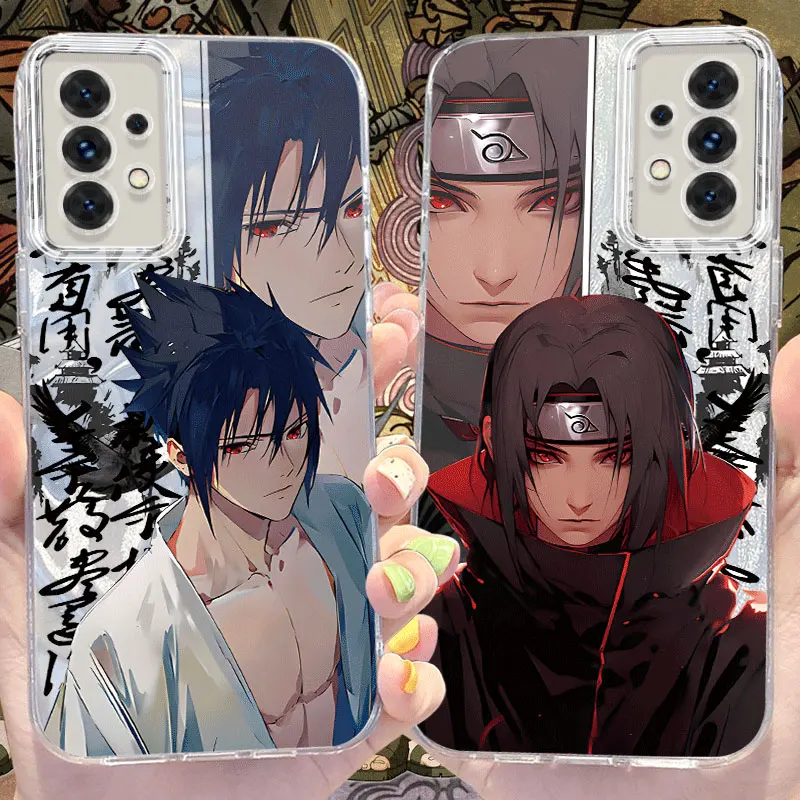 Anime N-Narutos Phone Case for Samsung Galaxy A31 A30 A24 A23 A22 A21S A14 A13 A12 4G 5G A05 A05S A03 Hard Camlet Laser Cover