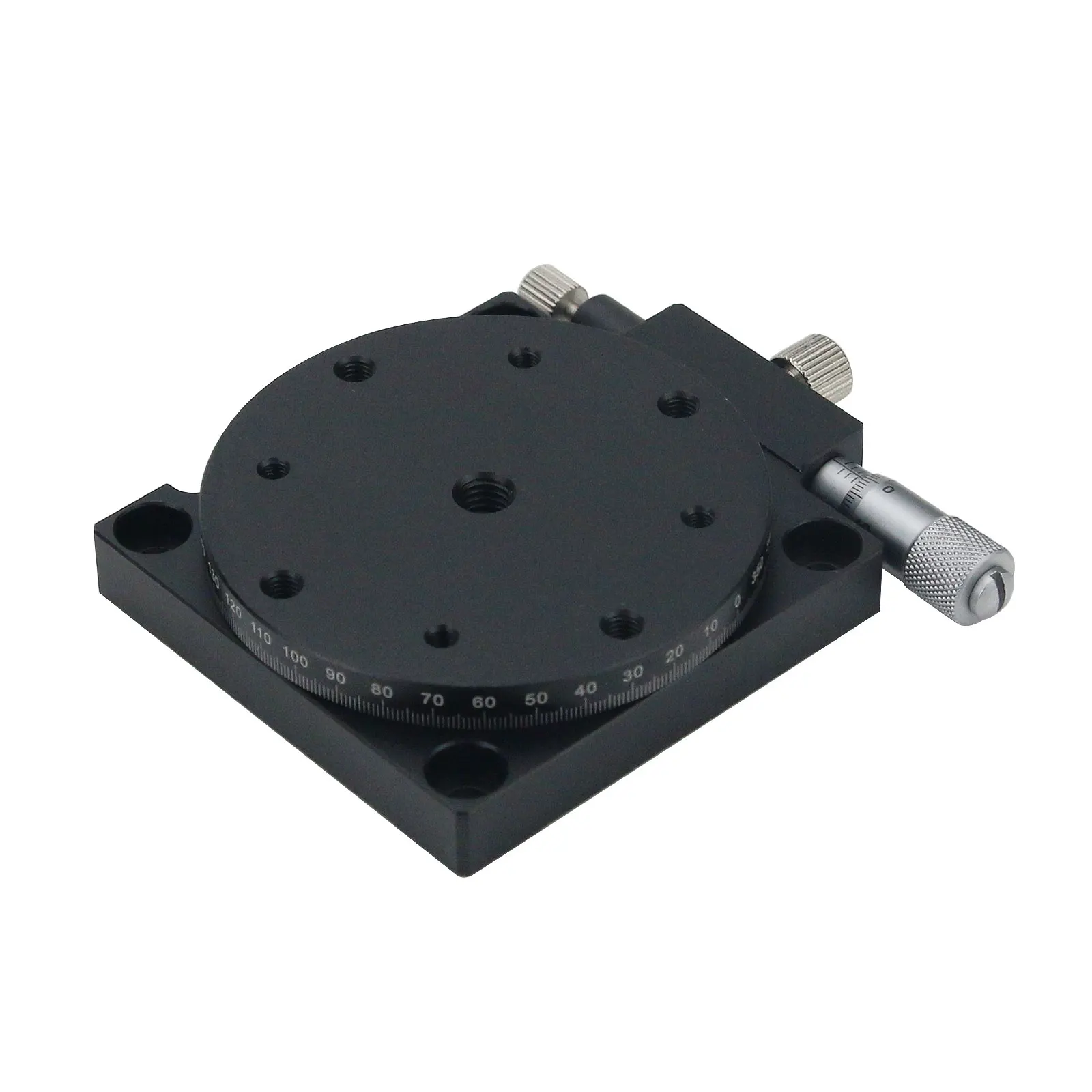 R-axis RS60-L/RS60-R Manual Rotary Finishing Platform Linear Tuning Table 60mm Slide