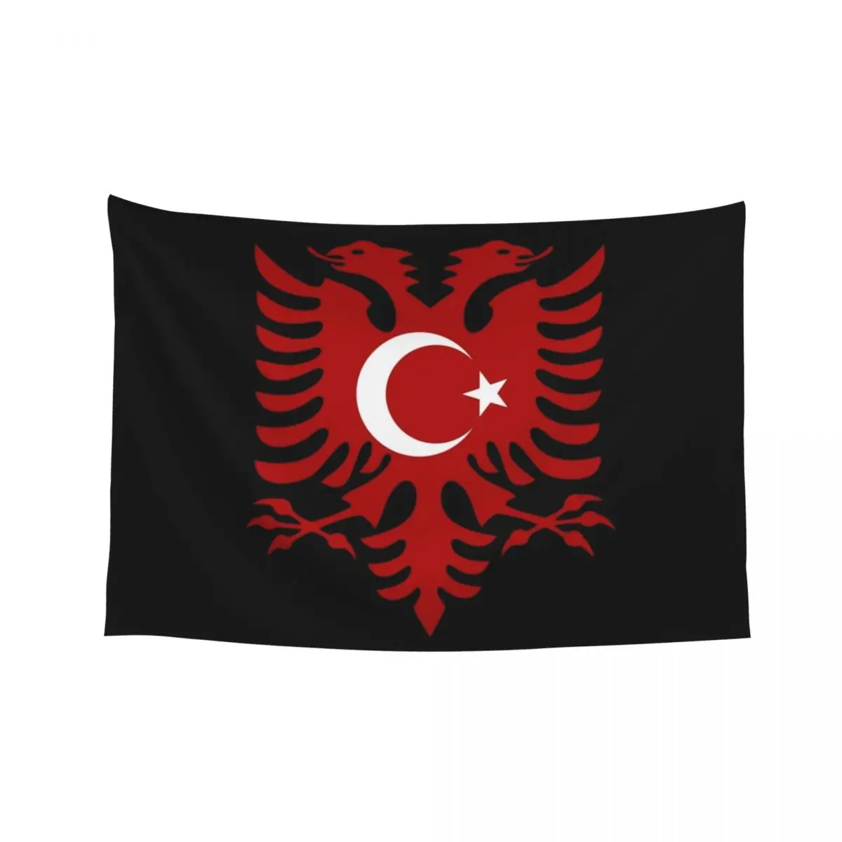 

Turkey Albania flag Tapestry Mushroom Bedroom Decoration Home Decorations Aesthetic Tapestry