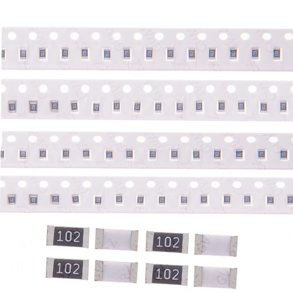 100pcs  0805 5%  percenta SMD  0 ohm ~ 10M ohm chip resistor 0 10R 100R 220R 330R 470R 1K 4.7K 10K 47K 100K 0 ohm