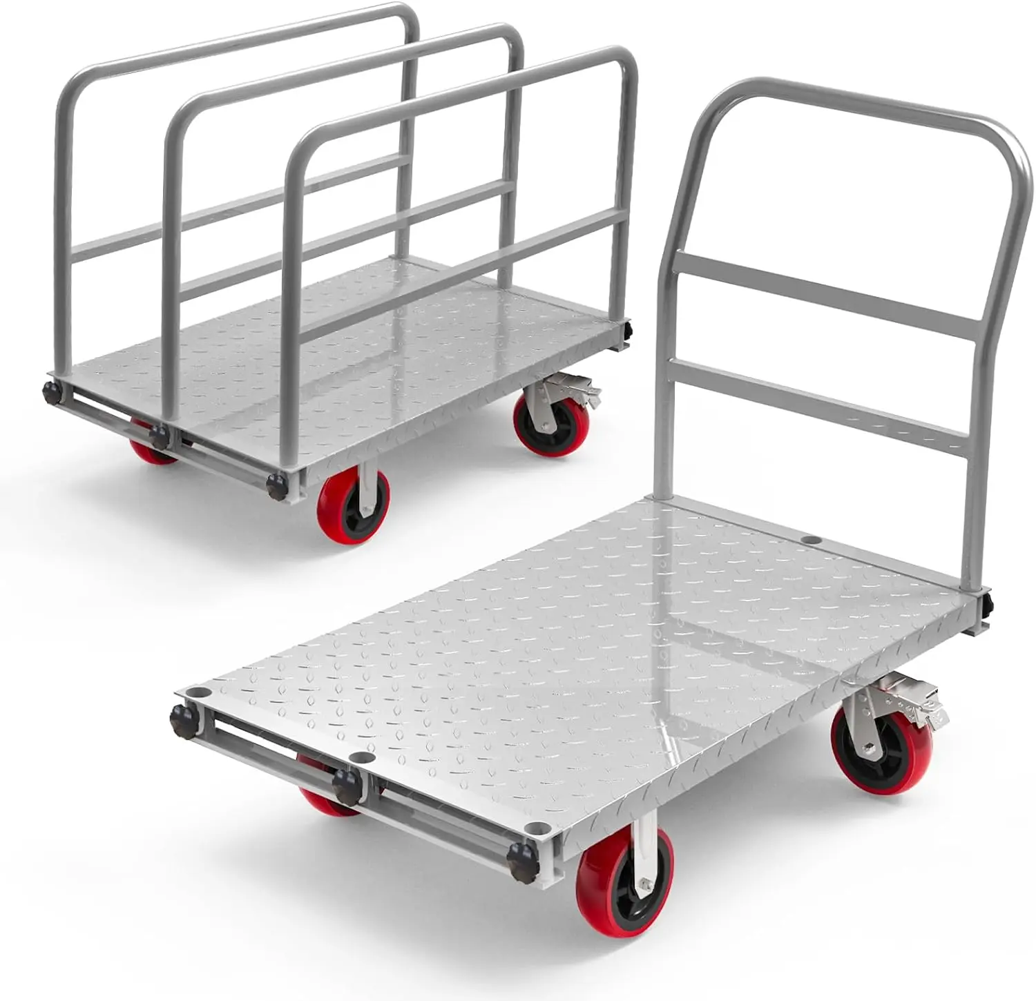 Duty Flatbed Cart Dolly with 6