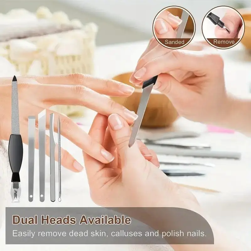 

Salon Results at Home! 30Pcs Pedicure Set for Callus & Dead Skin, Complete Foot Care Kit for Smooth, Healthy Feet