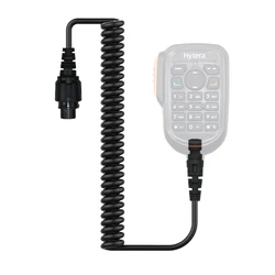 SM19A1 is suitable for Hytera walkie talkie hand microphone cable replacement, microphone cable replacement
