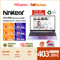 Ninkear N14 Pro Laptop 14.1'' FHD IPS Intel Core i5 12450H Up to 4.4GHz 16GB DDR4+512GB SSD Dual fans design backlit keyboard