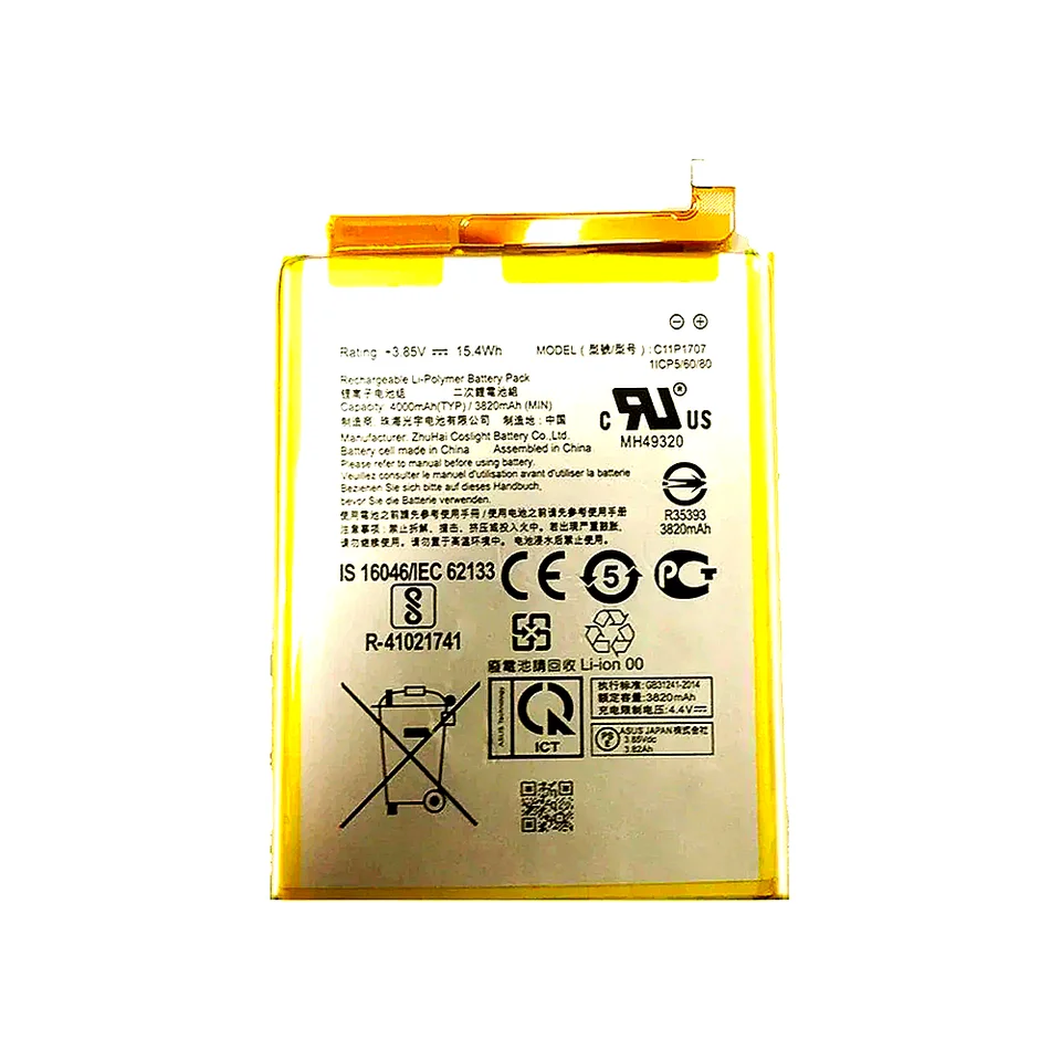 Batería C11P1707 4000mAh para ASUS Zenfone Max M1 ZB555KL X00PD, teléfono móvil premium de larga duración 2