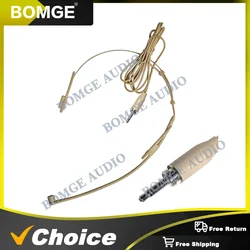 Headset Microphone For Sennheiser Shure AKG Professional wireless microphone system, various interfaces 4-pin 3-pin XLR  3.5mm