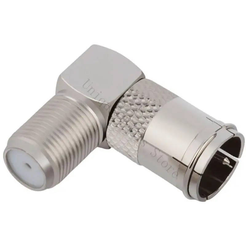 M89A 5 Pcs Coax Connector F Type Coaxial Male to Female Cable Connector
