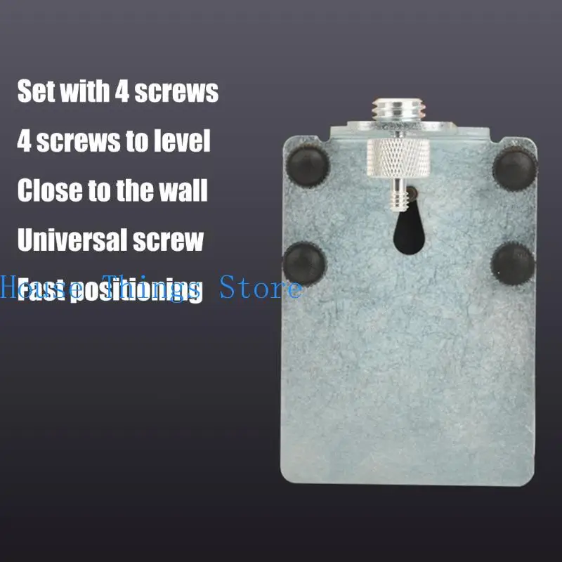 Adjustable Level Wall Bracket Stand Level Support Wall Mount Level Bracket Stainless Positioning Rack Easy Installation